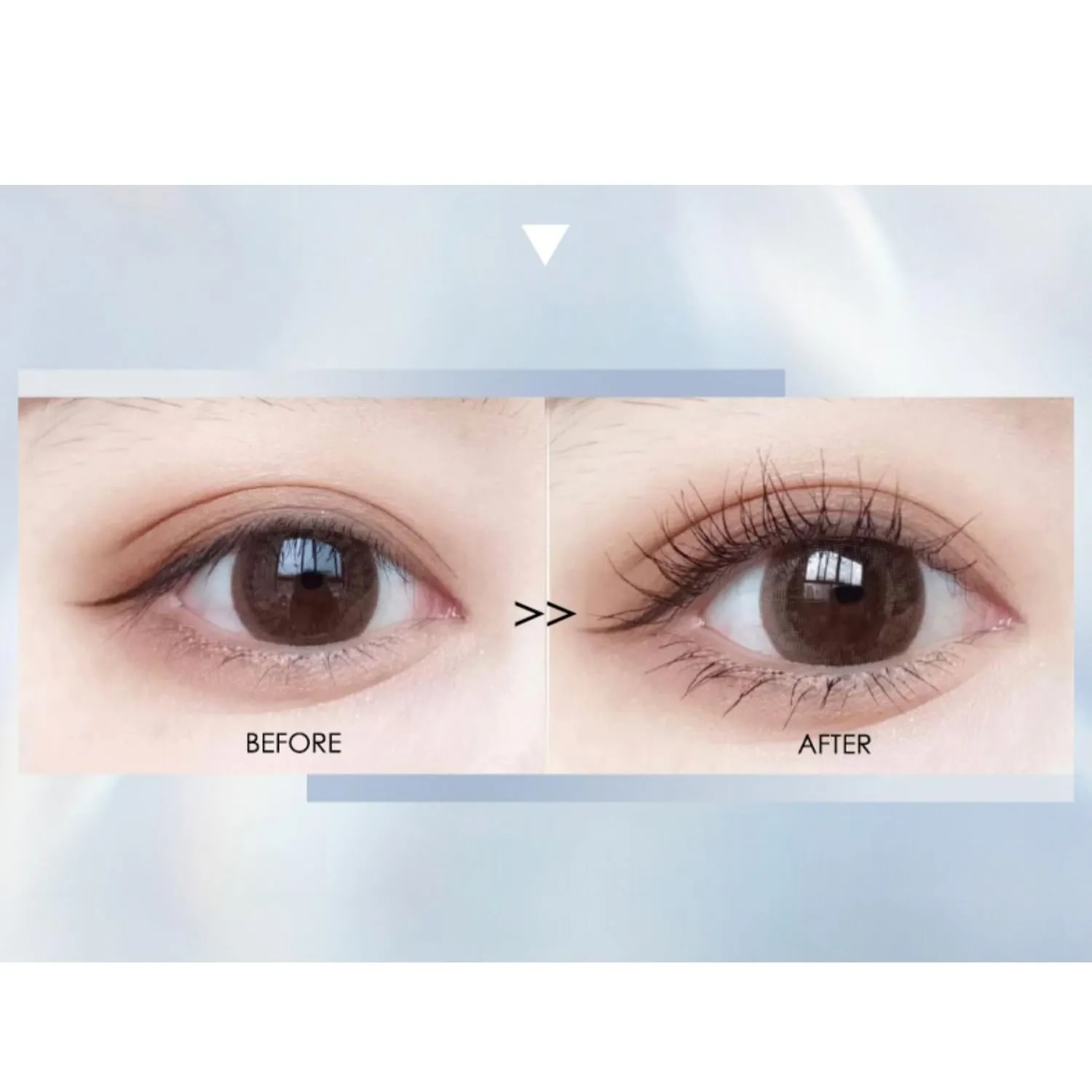 1 PC Long Lasting Curling Lengthening Fix Mascara, Smudge Proof Water Proof Mascara Base Holds All Day Long (Black, 6g)