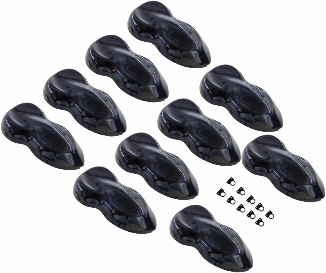 10PCS ABS Car Display Speed Shapes for auto Painting Wrapping Sample Exhibition Display Black
