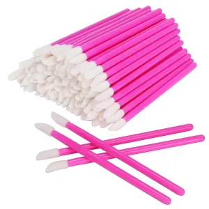 150 disposable lip brush makeup brush pen lipstick lipstick mascara wand brush clean eyelash makeup brush applicator rose