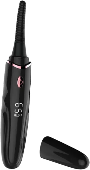 1pc Electric Eyelash Curler Fast Heating Makeup Tool for Curling Effect Design Portable for Travel Heated Lash Curler for Women