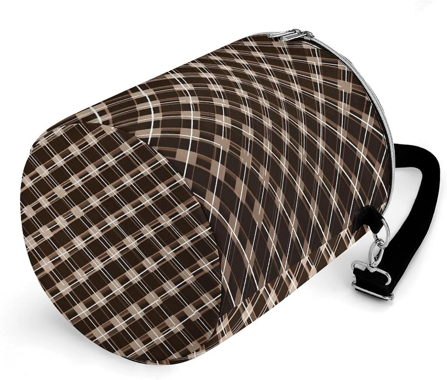 24 Cans Collapsible Soft Cooler Bag,Brown And White Large Leakproof Camping Cooler,Portable Travel Cooler for Picnic, Camping, Beach, Trip