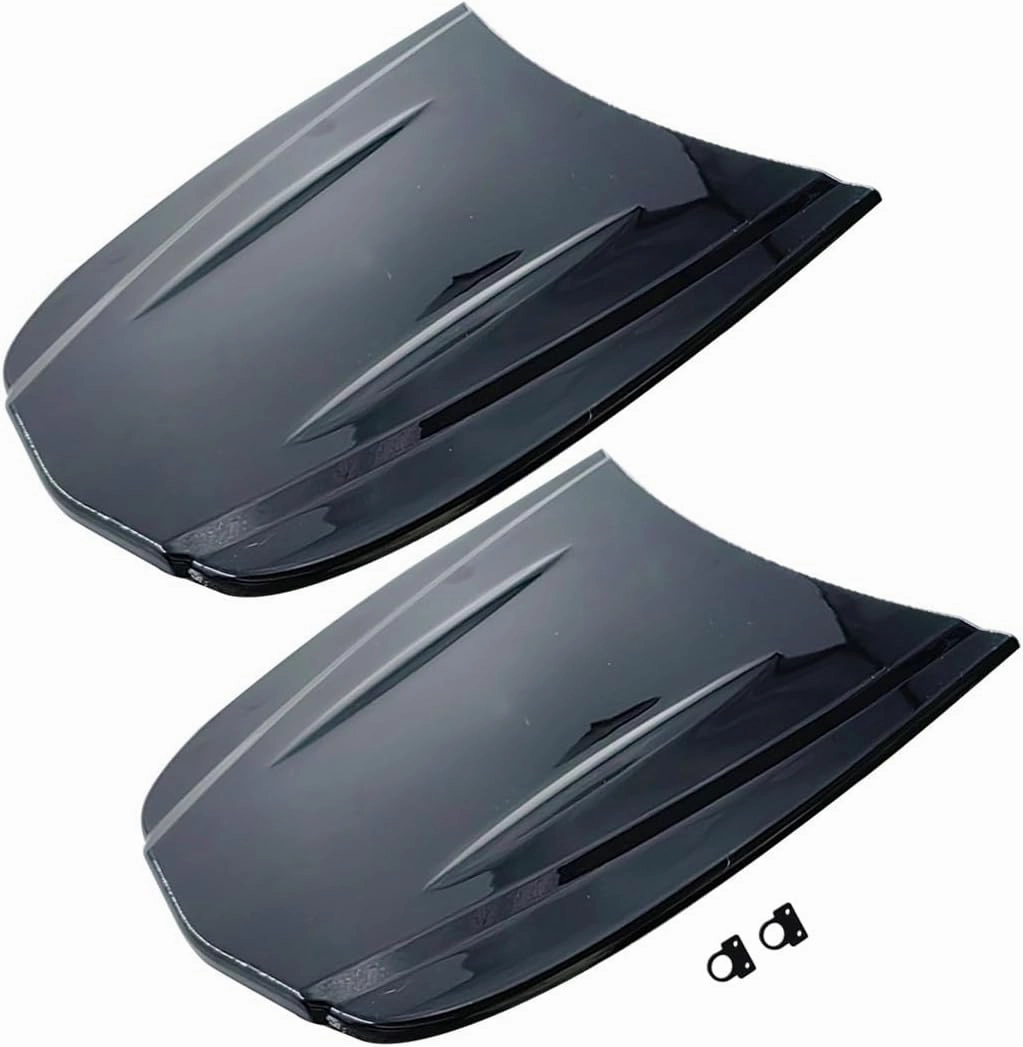 2PCS ABS Plastic Car Display Speed Shapes Custom Paint Display Hood Sample Exhibition Display Black