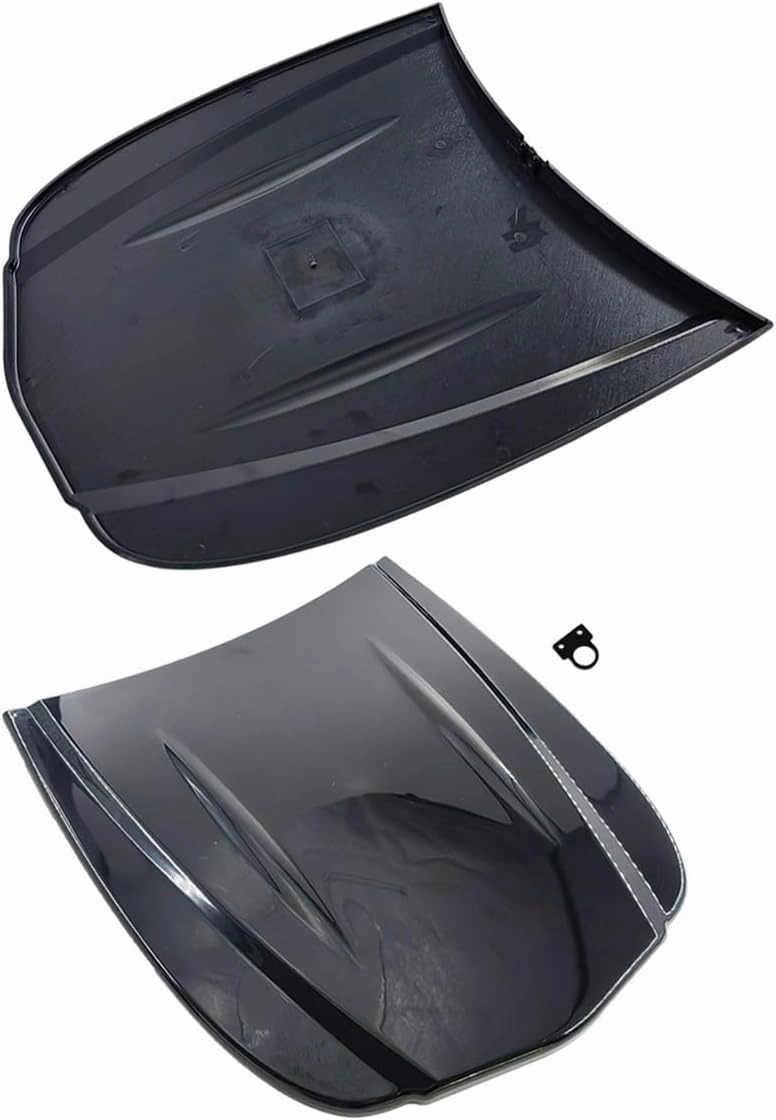 2PCS ABS Plastic Car Display Speed Shapes Custom Paint Display Hood Sample Exhibition Display Black
