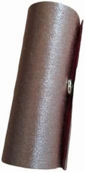 2pcs Mirror Jewelry Lipstick Case Small Silk Fabric Jewelry Storage Boxes Empty Lip gloss Tube Lip Balm Packaging (coffee (2 pcs))