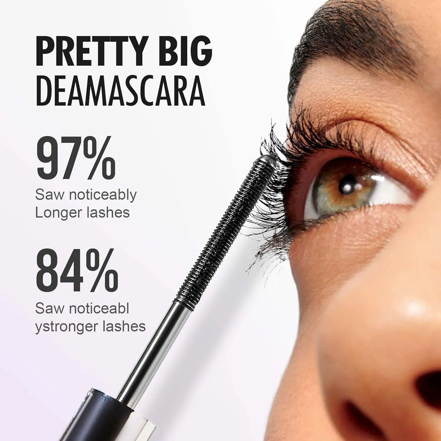 3D Curling Eyelash Iron Mascara, 2025 New Metal Tubing Mascara Black & Brown for Lash Makeup,Waterproof Long Lasting Lash Extensions Magic Mascaras (Black Brown, One Size)