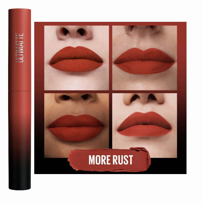 3pk SET Maybelline Ultimatte Matte Lipstick 288 More Auburn   299 More Scarlet   899 More Rust