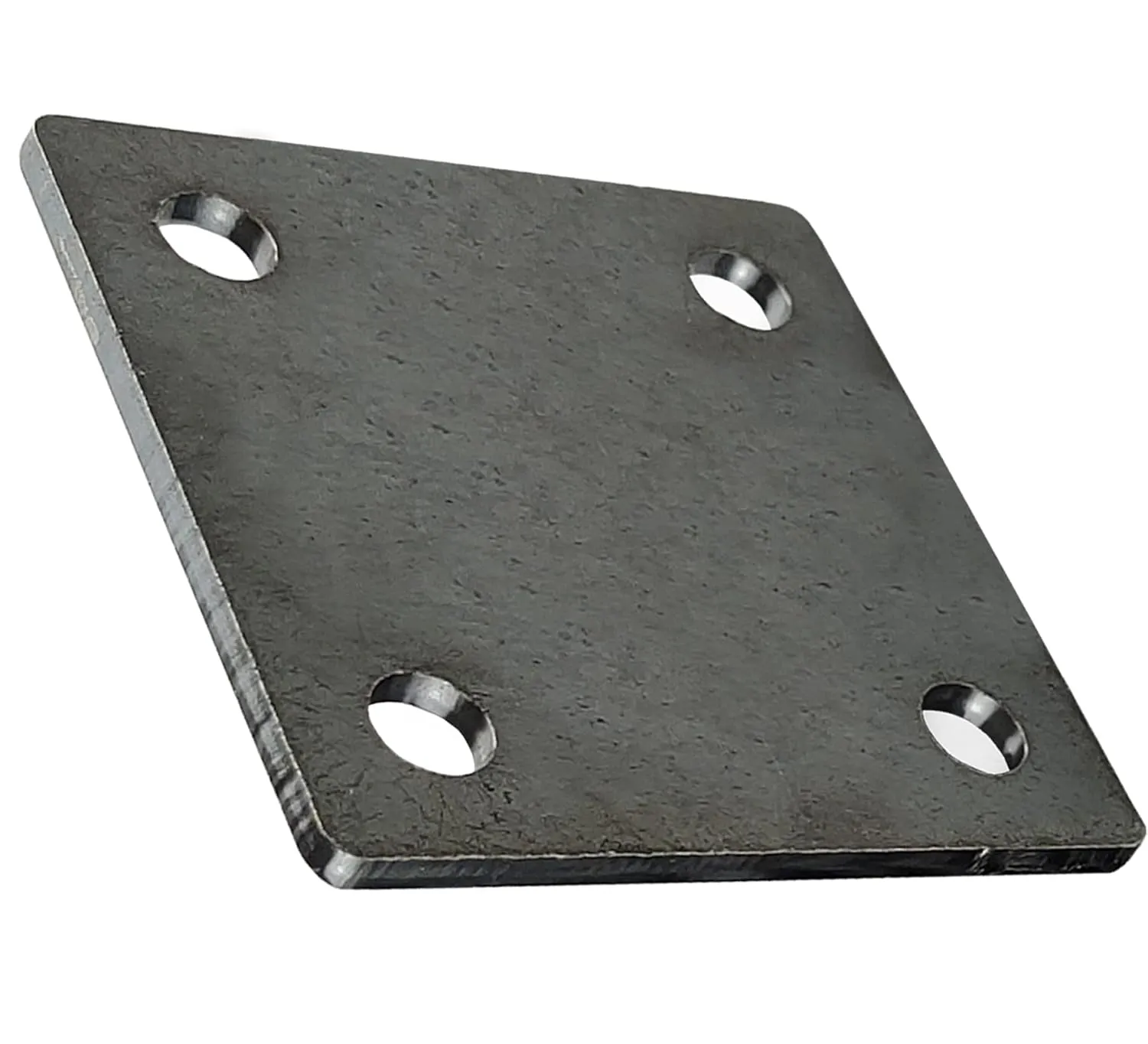 4-inch Steel Plate with Holes. 4 PCS 4"x4"Steel Plate Made from Premium 9 Gauge A36 Hot Rolled Mild Steel. Laser Cut Metal Plate with Smooth Edges. Weldable & Paintable Steel Plates.