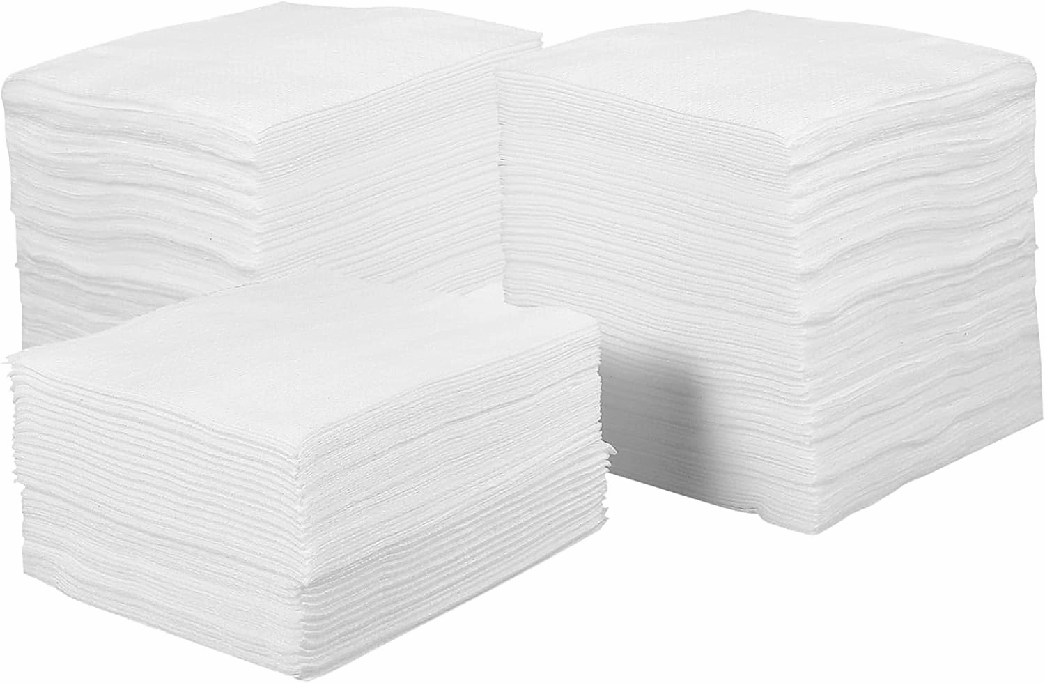 400pcs Non-Woven Makeup Pads for Face Cleaning for Wet and Dry Use Soft and Absorbent Makeup Wipe Pads for Daily Cleansing Travel-Friendly