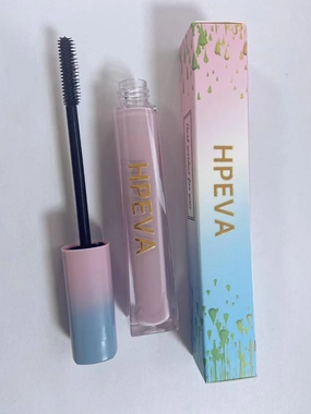 4D Silk Fiber Lash Extension Mascara,Liquid Long Lasting Waterproof Mascara Black,Smudge Free Lengthening Eyelash For Hypoallergenic Sensitive Eyes