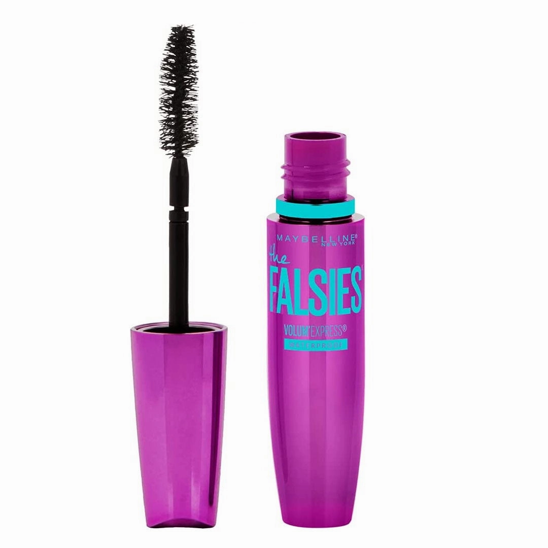 4x Maybelline the Falsies Volum Express Mascara - 291 Very Black Waterproof