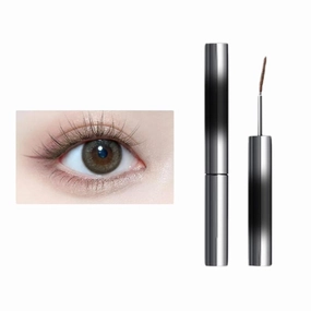 6D Strong Curling Iron Mascara, Metal Mascara, Waterproof, Smudge-Proof, Long Lasting, No Flaking, No Clumping,Brown