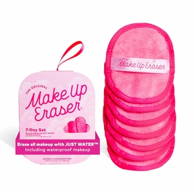 7-Day Set, Erase All Makeup with Just Water, Including Waterproof Mascara, Eyeliner, Foundation, Lipstick, Sunscreen, and More! 7ct