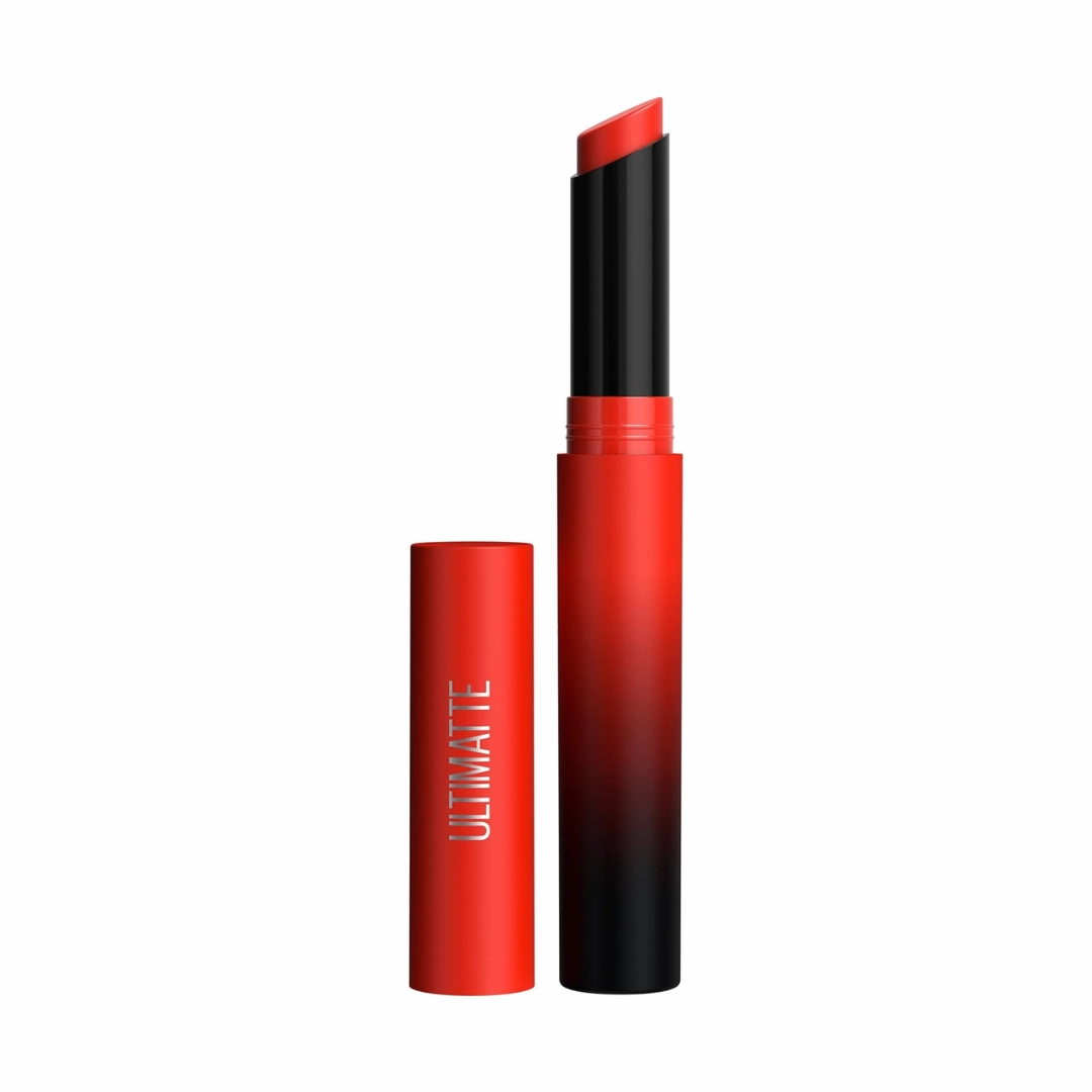 9x Maybelline Color Sensational Ultimatte Matte Slim Lipstick 299 More Scarlet
