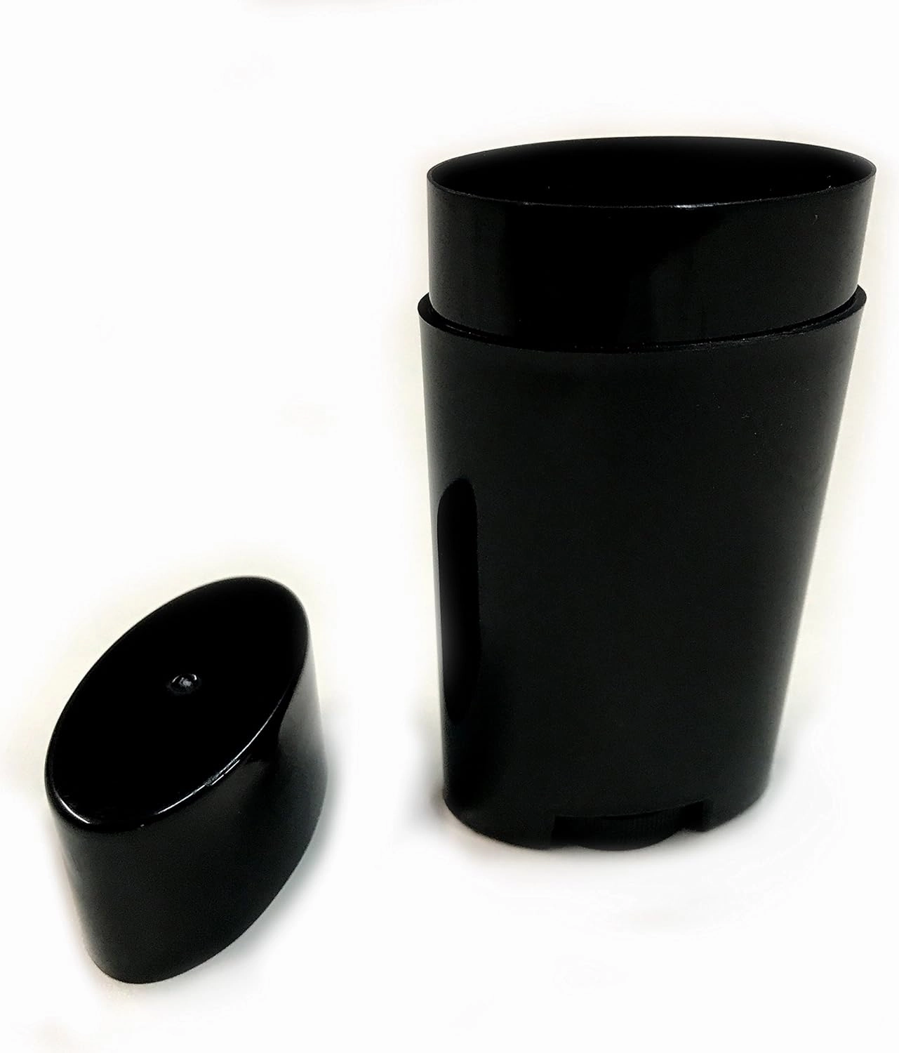 (25) DMtse Deodorant Containers, New & Empty; Pack of 25 (Black)