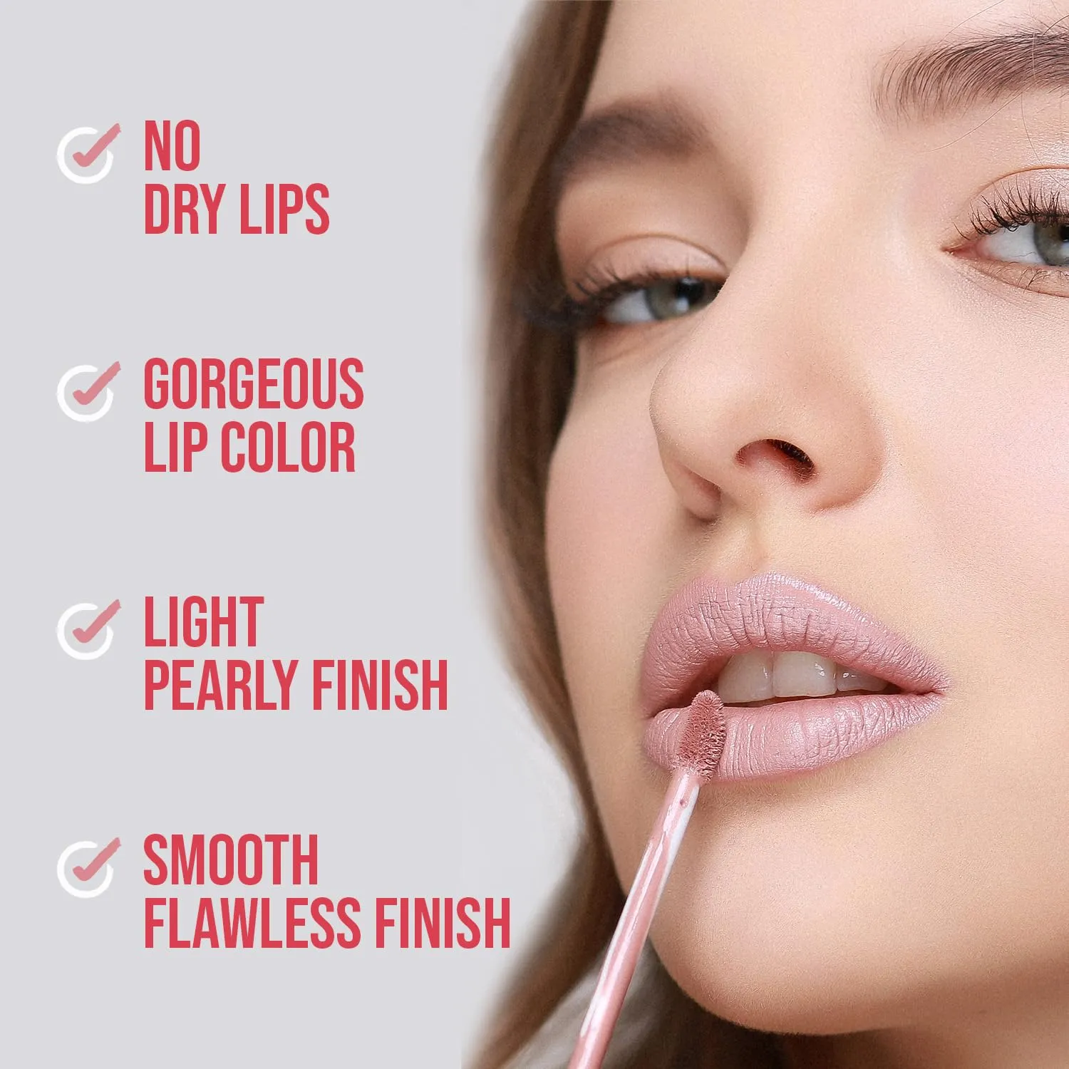 aden Satin Lipstick - 7ml - Long-Lasting, Non-Drying, Creamy Texture & Silky Finish (05 Bright Coral)