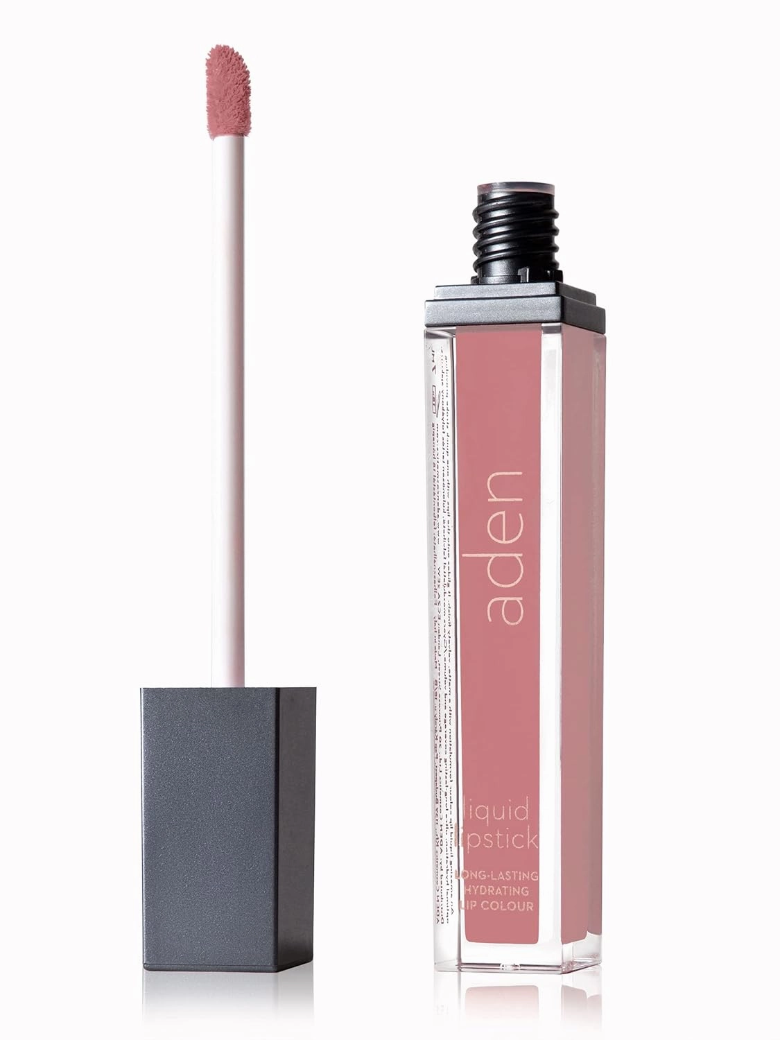 aden - 2 in 1 - Matte Liquid Lipstick & Lip Liner Set - 7ML - Non-Smudge & Quick Drying - Highly Pigmented - Long Duration with Hydration - Made in Italy (07 Nude Elegance)