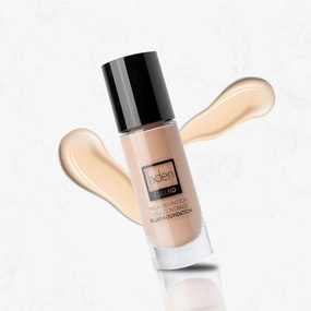 aden Fluid Foundation – 20ml – Sweat & Water Proof Full Coverage Foundation – Long lasting & High-Definition – No Fragrance & Sunscreen (01 Porcelain)