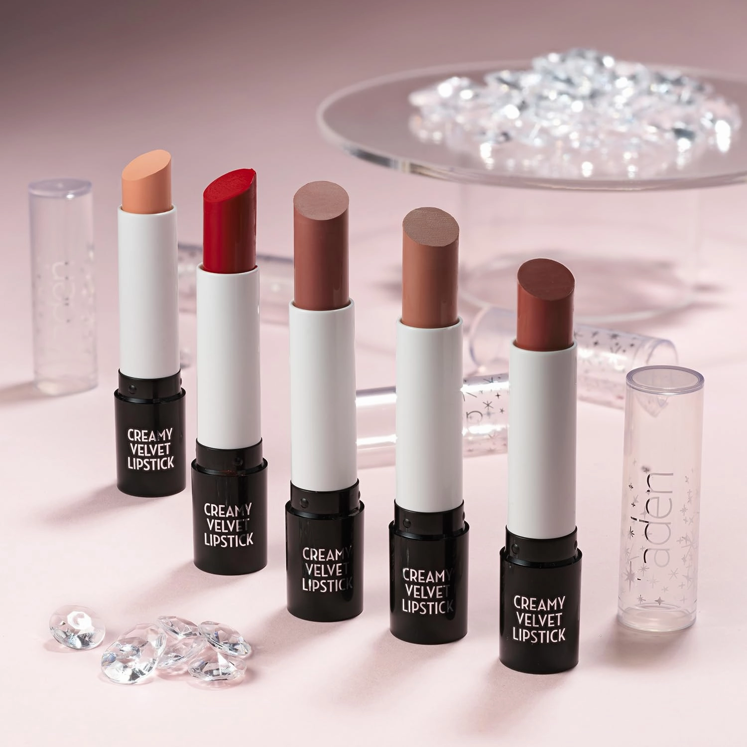 aden Velvet lipstick – Highly Pigmented – Durable & Hydrating – Creamy & Smooth (04 Nude Touch)