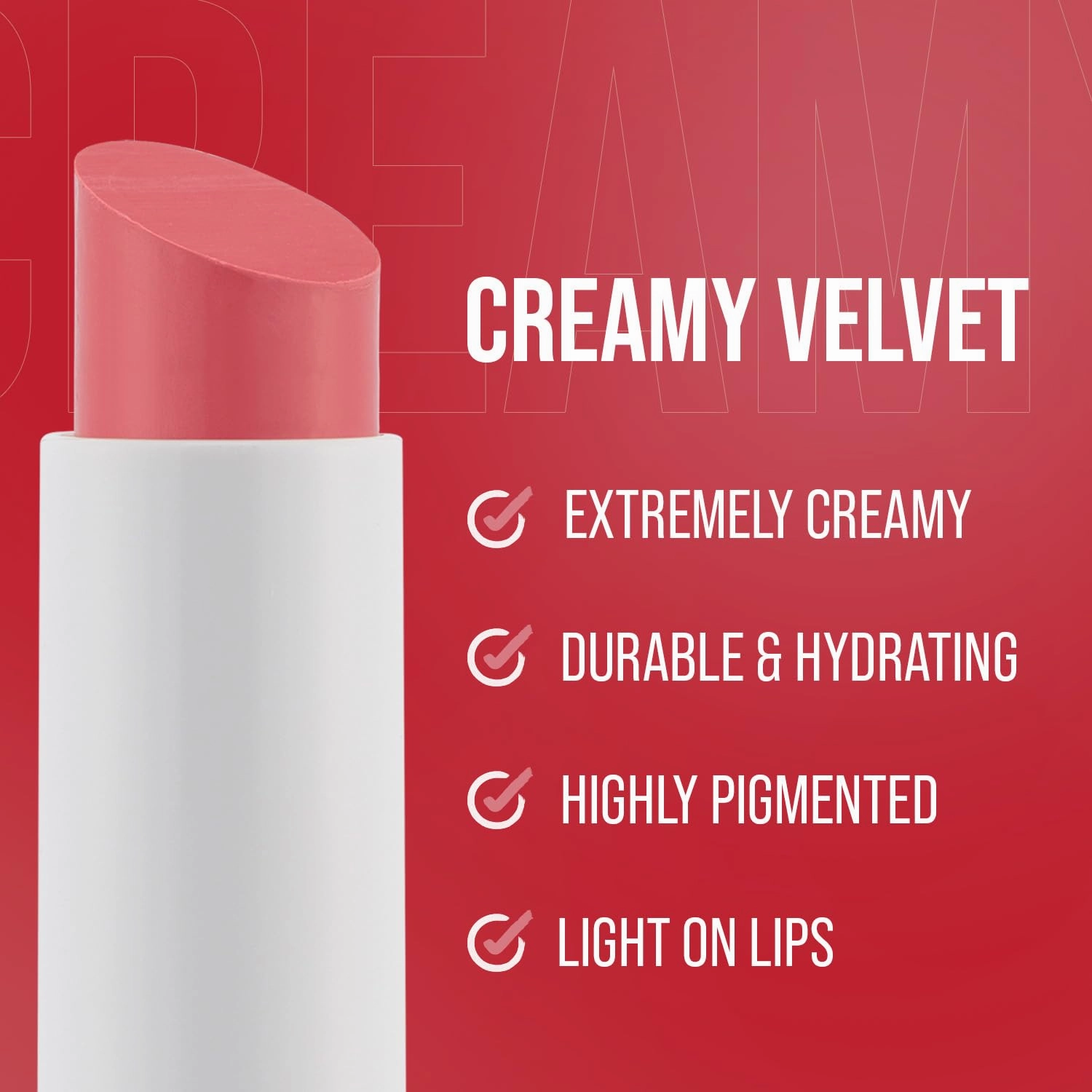aden Velvet lipstick – Highly Pigmented – Durable & Hydrating – Creamy & Smooth (04 Nude Touch)