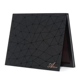Allwon Extra Large Magnetic Palette Empty Makeup Palette for Eyeshadow Lipstick Blush Powder (Diamond shape)