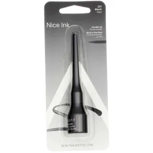 Almay Liquid Eyeliner, Black [221] 0.1 oz (Pack of 6)
