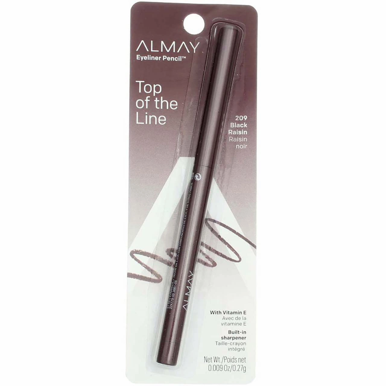Almay Intense i-Color Liner, Black Raisin [004], 0.009 Ounce (Pack of 6)