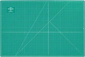 ALVIN GBM Self-Healing Cutting Mat 24 x 36 inch | Double-Sided Green/Black | 5-Layer Gridded Surface for Arts, Crafts and Sewing - Model GBM2436