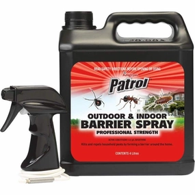 Amgrow Patrol Outdoor & Indoor Insect Barrier Spray 4L 82060