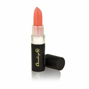 Aneley Cosmetics Vegan Lipstick Organic Natural Gluten Free Cruelty Free Moisturizing Nourishing balm Mineral Based lipstick Infused With Powerful Antioxidant Oils vibrant shades (Coral Kisses)