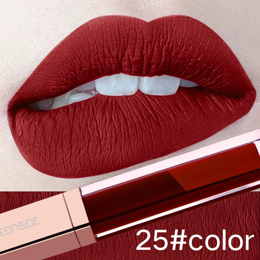 angel3292 Hot sale Long Lasting Women Super Matte Lip Gloss Liquid Lipstick Makeup Cosmetic Tool