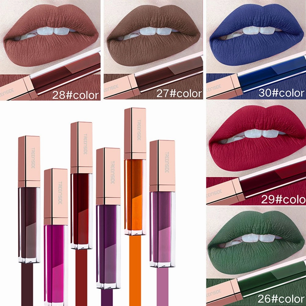angel3292 Hot sale Long Lasting Women Super Matte Lip Gloss Liquid Lipstick Makeup Cosmetic Tool