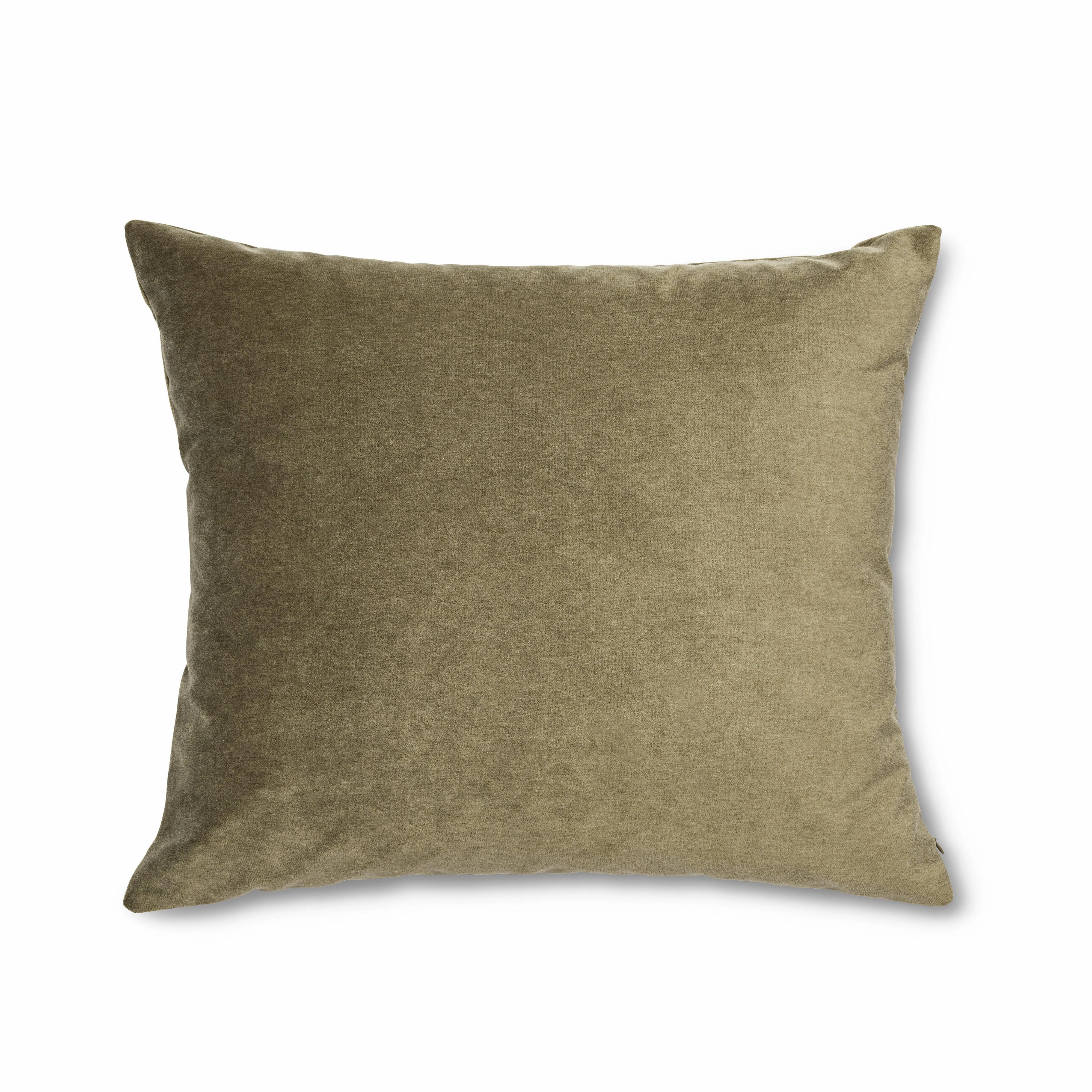 Ann Gish Khaki 36X30X2.5 Fresco Velvet Pillow