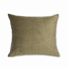 Ann Gish Khaki 36X30X2.5 Fresco Velvet Pillow