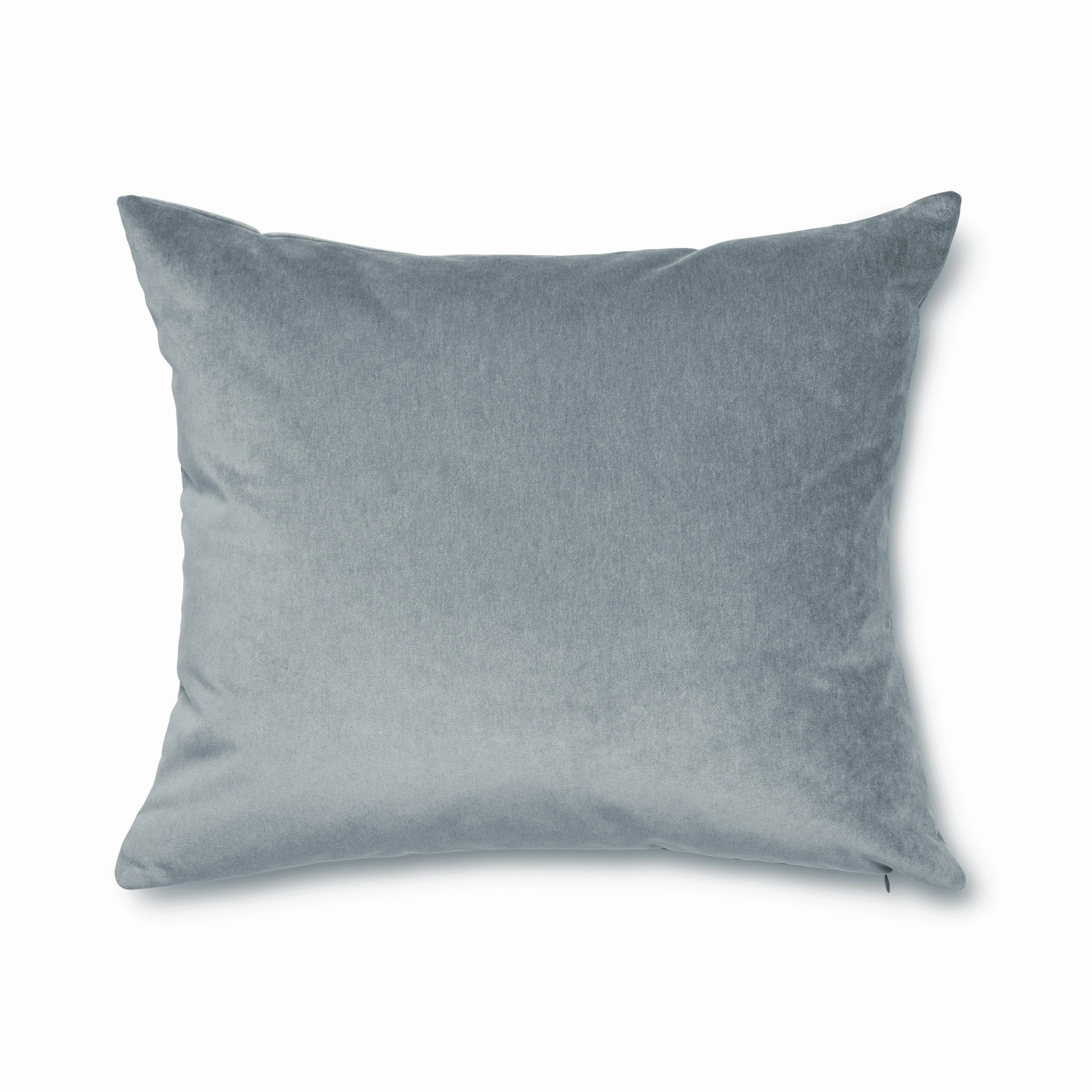 Ann Gish Naples Blue Standard Fresco Velvet Sham