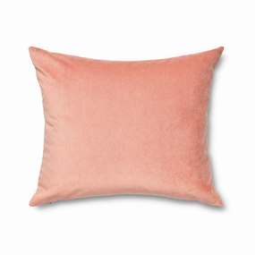 Ann Gish Rhubarb King Fresco Velvet Sham