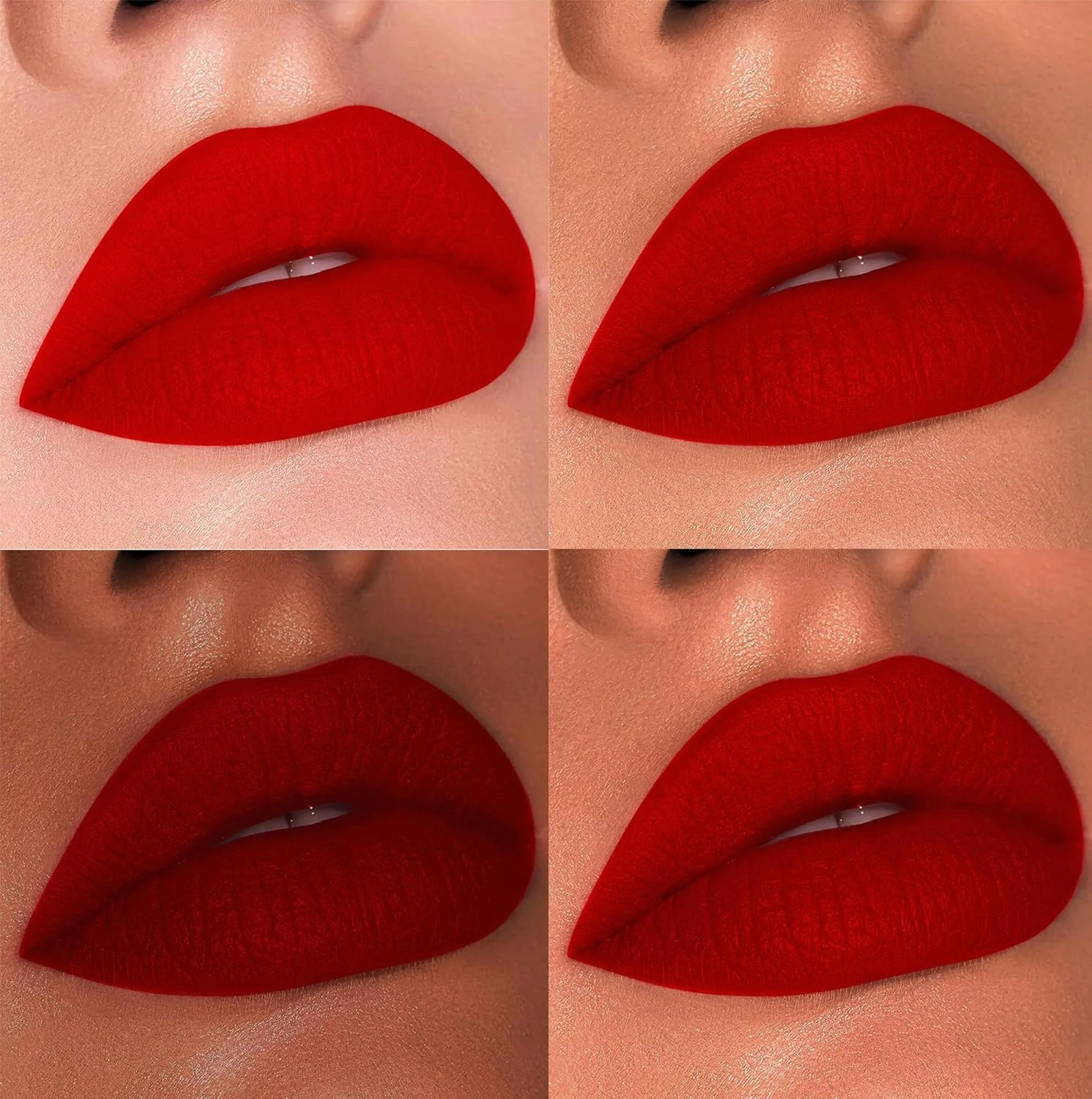 Armaf Beauté True Matte Liquid Lipstick - Long Lasting Lipstick, Blood Red, 4ml / 0.13 fl.oz