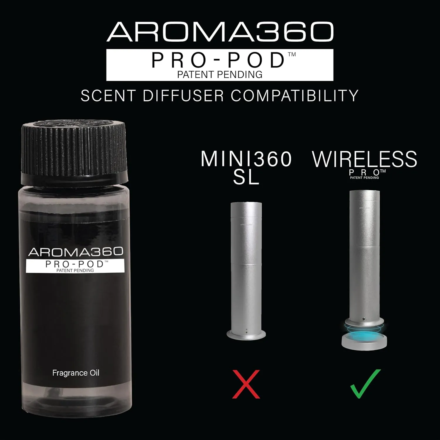Aroma360 Dream On Pro Pod Fragrance Oil Blend | Hotel Inspired Luxury Essential Oil Diffuser | Aromatherapy Scent Diffuser Oil | White Tea, Aloe Vera, Ginger 1.7 fl oz, 50 mL