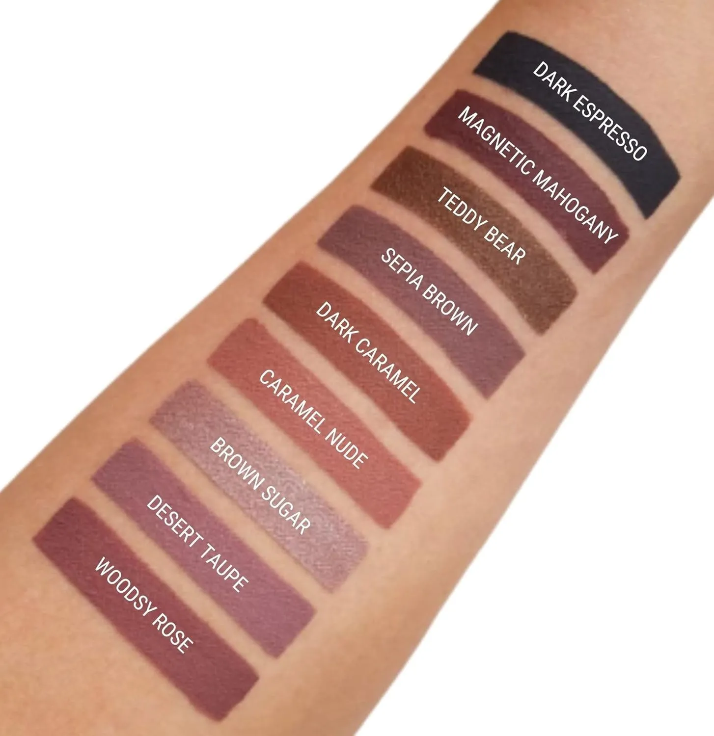Aromi Grey Beige Matte Liquid Lipstick | Greige, Light Brown Lip Color, Vegan and Cruelty-free, Waterproof and Long-lasting Lipstick, Handmade (Desert Taupe)