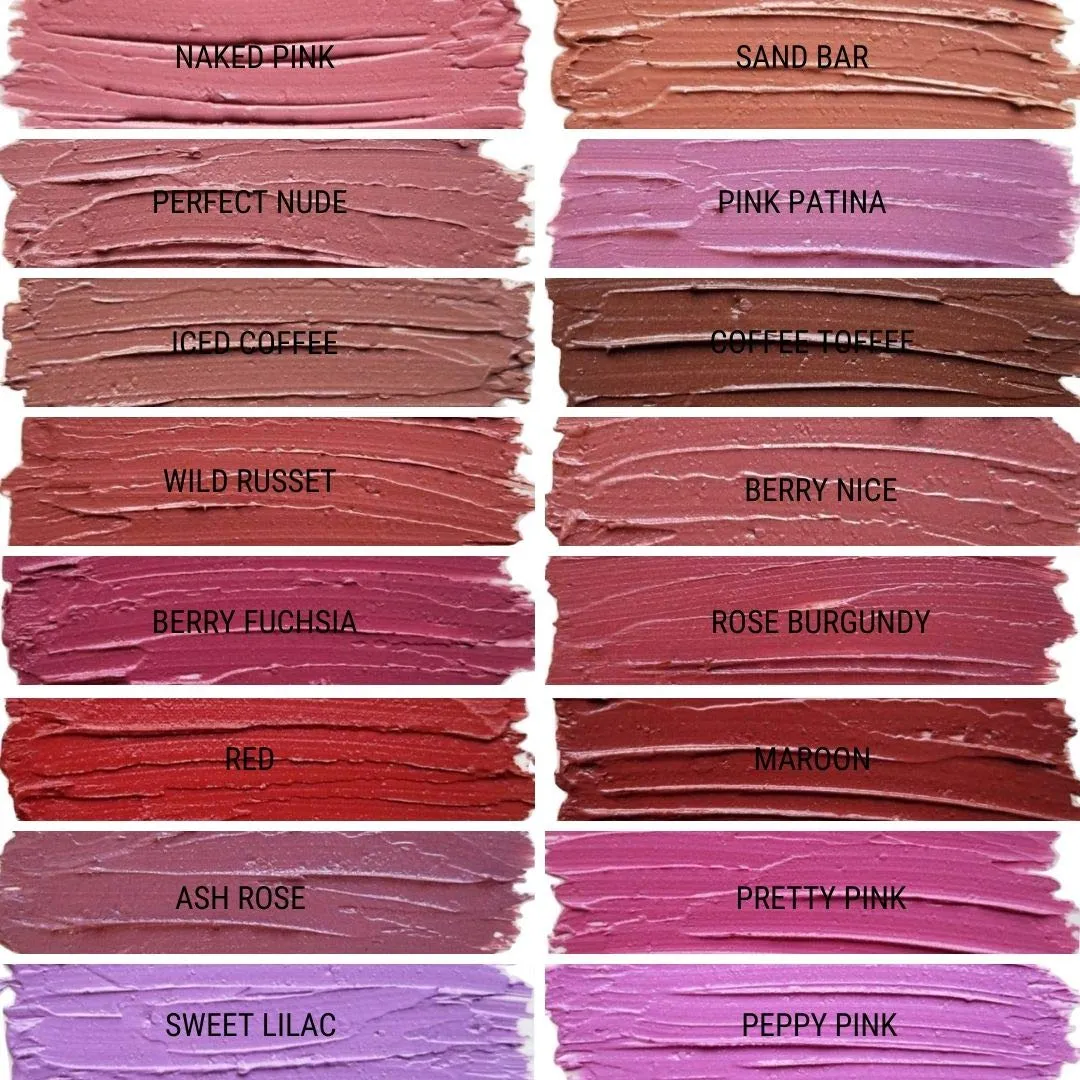 Aromi Natural Lipstick | Vegan, Cruelty-free Beauty, Handcrafted, Small Batch, Dye-free, Palm-free (Berry Fuchsia)