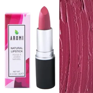Aromi Natural Lipstick | Vegan, Cruelty-free Beauty, Handcrafted, Small Batch, Dye-free, Palm-free (Berry Fuchsia)