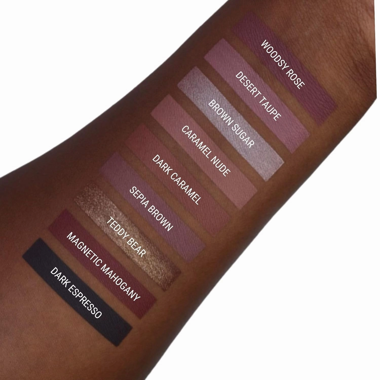 Aromi Chocolate Brown Liquid Lipstick | Dark Brown Nude Lip Color, Vegan and Cruelty-free, Long-lasting, Waterproof, Handmade (Magnetic Mahogany)