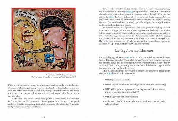 Artists Write to Work
