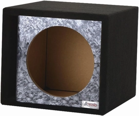 Atrend GFX Series 10SVR-Reaper Black Skull Pattern Single Vented 10" Subwoofer Enclosure