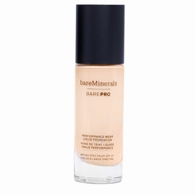 bareMinerals BarePRO Performance Wear Liquid Foundation SPF 20, Golden Ivory, 1 Oz