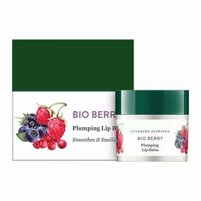 Berry Plumping Lip Balm | Smooths and Nourishing| Swells lips| Moisturized and hydrated | Long Lasting Protection and Refreshing |100% Botanical Extracts| All Skin Types | 12G