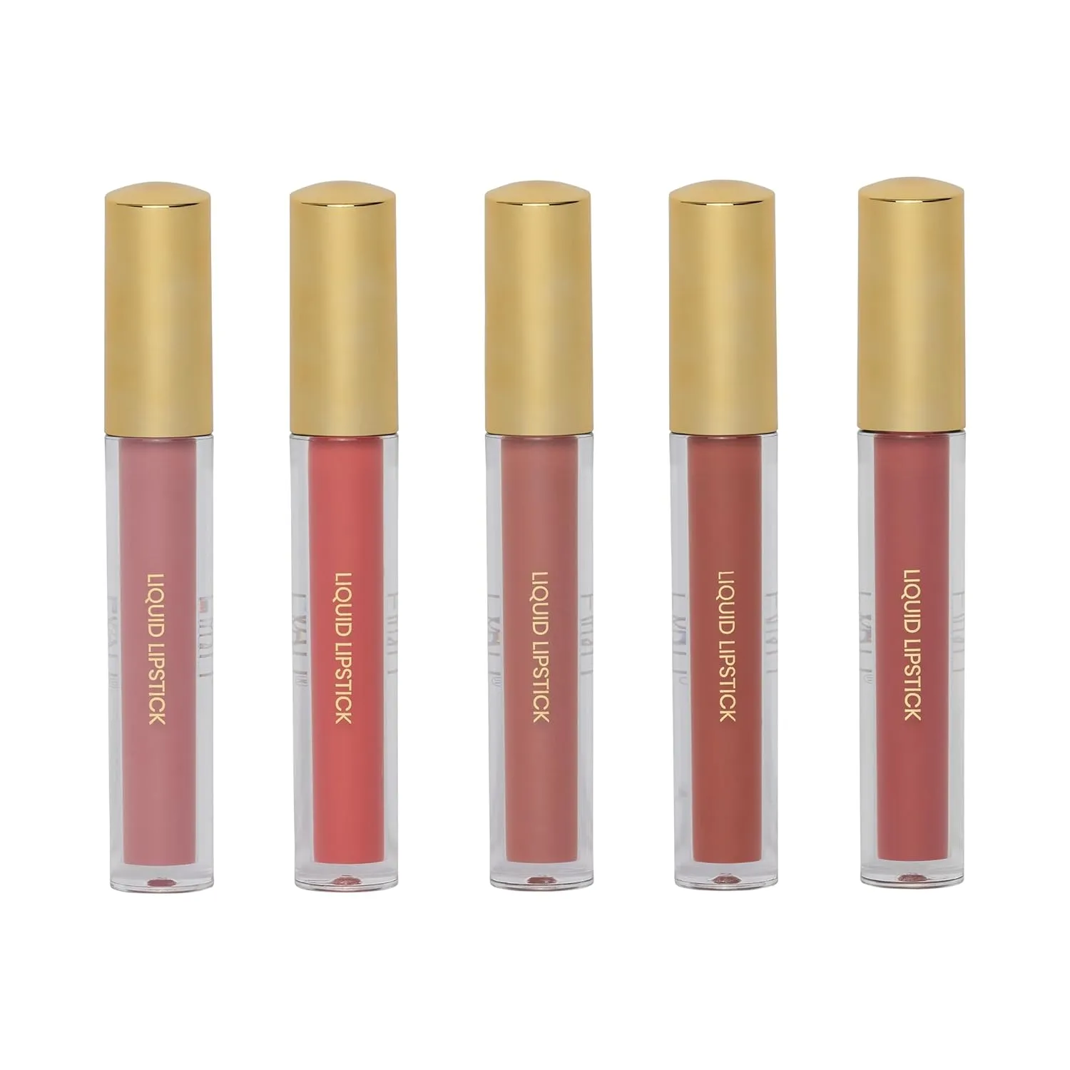 BFY Cosmetics 5-Pack Liquid Lipstick - Nude
