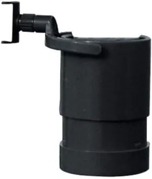 Black Beverage Cup Holder, Attaches Almost Anywhere, Works on Boats, Bikes, Ice Shacks, Lawn Chairs, ATV, Golf Bag, Camping, Canoe, Treestand, for Water, Coffee, Beer, Soda - LCBK, Regular