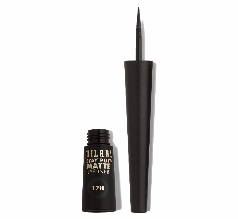 BLACK STAY PUT MATTE EYELINER