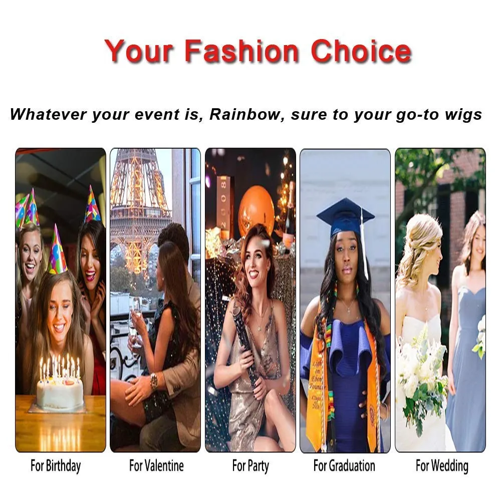 Blonde Lace Front Wig for Women Straight Blond Synthetic Lace Front Wigs Ombre Brown Platinum Blonde Long Wig Pre Plucked Natural Hairline Glueless Heat Resistant Fiber Hair 24 Inch Cosplay Wig