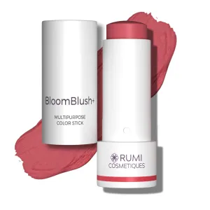 BloomBlush  Multipurpose Color Stick For Older Women - Blush, Lipstick & Contour in 1- Radiant, Healthy Glow & Nourishing Formula - For Sensitive Skin (Berry Kiss, Regular)